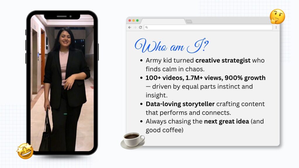 Jahnavi Tyagi — Digital Marketer, Creative Strategist, and Content Creator