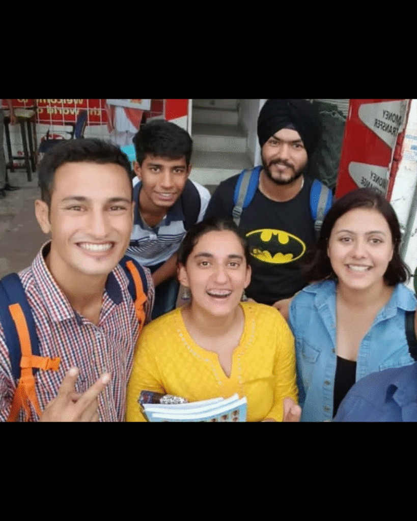 Childhood friends from different cities across India, reflecting the bond and adaptability of an army kid’s life.